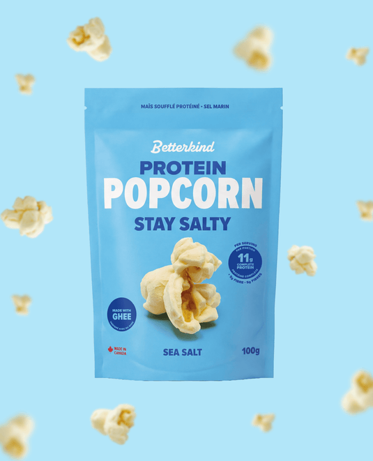 Sea Salt Protein Popcorn